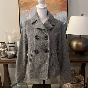 2/$50 GAP Gray Peacoat size Medium M